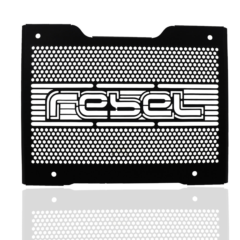 Radiator Grill Guard Compatible with Honda CMX1100 Rebel 1100 2021-2022 Aluminum Mesh Protector Black