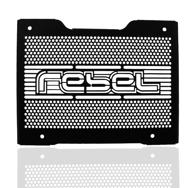 Radiator Grill Guard Compatible with Honda CMX1100 Rebel 1100 2021-2022 Aluminum Mesh Protector Black