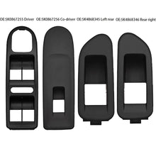 5K0867255 Driver Side Power Window Switch Panel Bezel Compatible with Volkswagen Golf 6 MK6