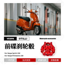 Front Brake Disc Cover Compatible with Vespa Sprint 150 Primavera 150 CNC
