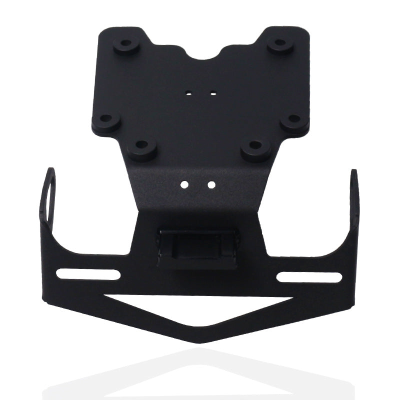 Short Tail License Plate Holder with LED Light Compatible with Yamaha Tenere 700 XT700Z 2019-2021 Rear Fender Eliminator Bracket