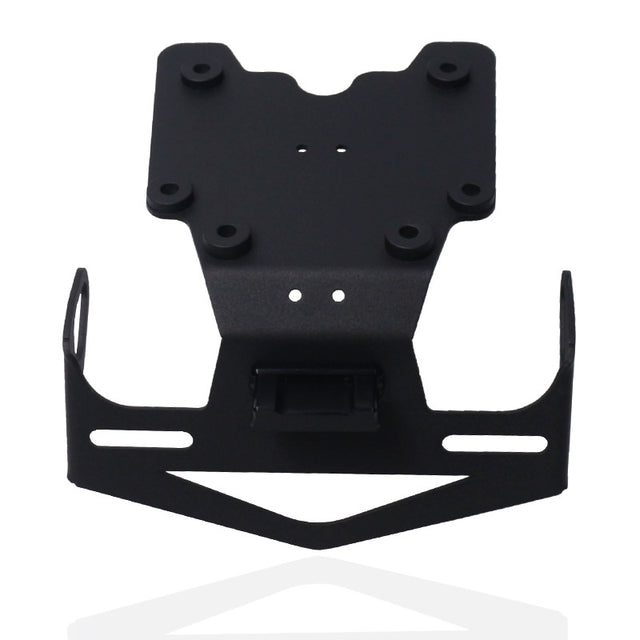Short Tail License Plate Holder with LED Light Compatible with Yamaha Tenere 700 XT700Z 2019-2021 Rear Fender Eliminator Bracket