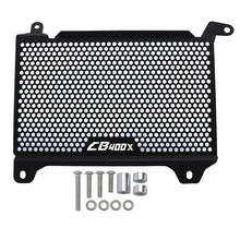 Radiator Grill Guard Compatible with Honda CB400X CB500X 2019+ Aluminum Mesh Radiator Protector Black