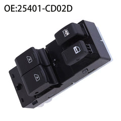 Power Window Switch 25401-CD02D / 0308350Z, Compatible with Nissan, 2003-2008