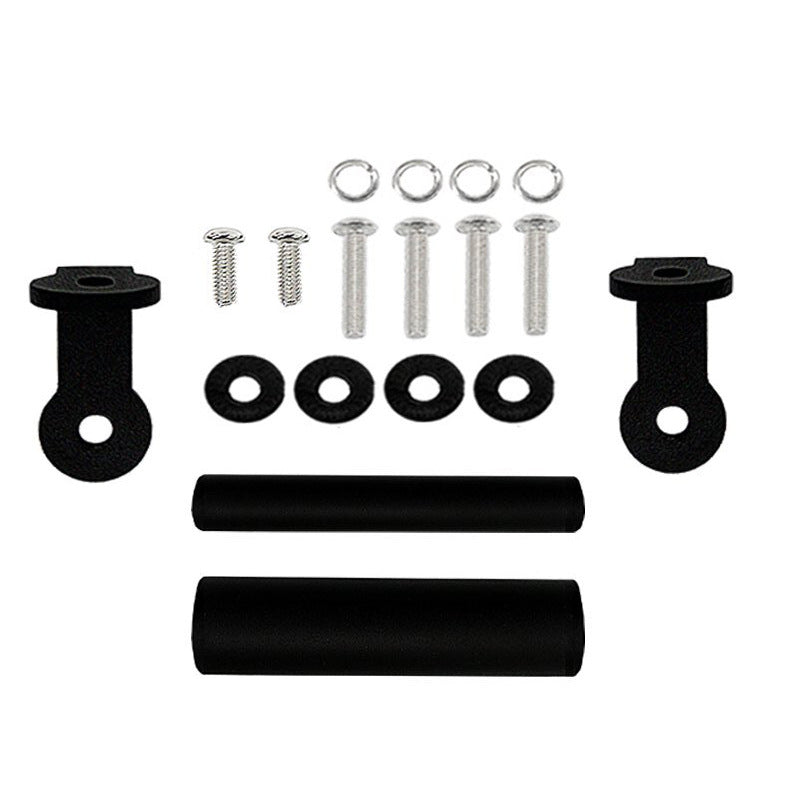 Navigation Mount Extension Bar Compatible with Yamaha Tracer 700 / GT 2020-2022 Phone GPS Holder Bracket 12mm 22mm Black