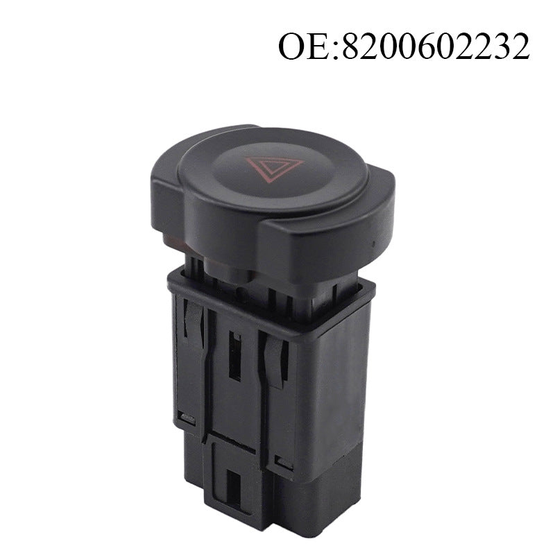 Hazard Warning Switch 8200602232 Compatible with Renault vehicles 2004-2012