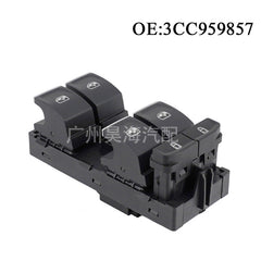 Power Window Switch 3CC959857, Compatible with Volkswagen, Skoda