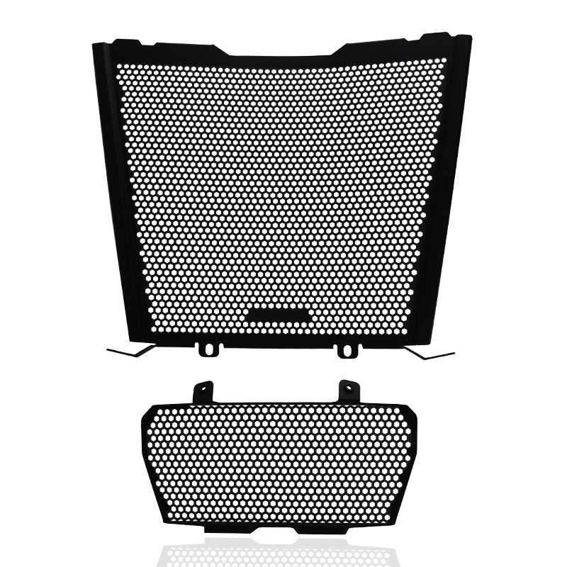 Radiator Grill Guard Compatible with BMW S1000RR S1000XR S1000R 2019-2022 Aluminum Mesh Radiator Protector Black