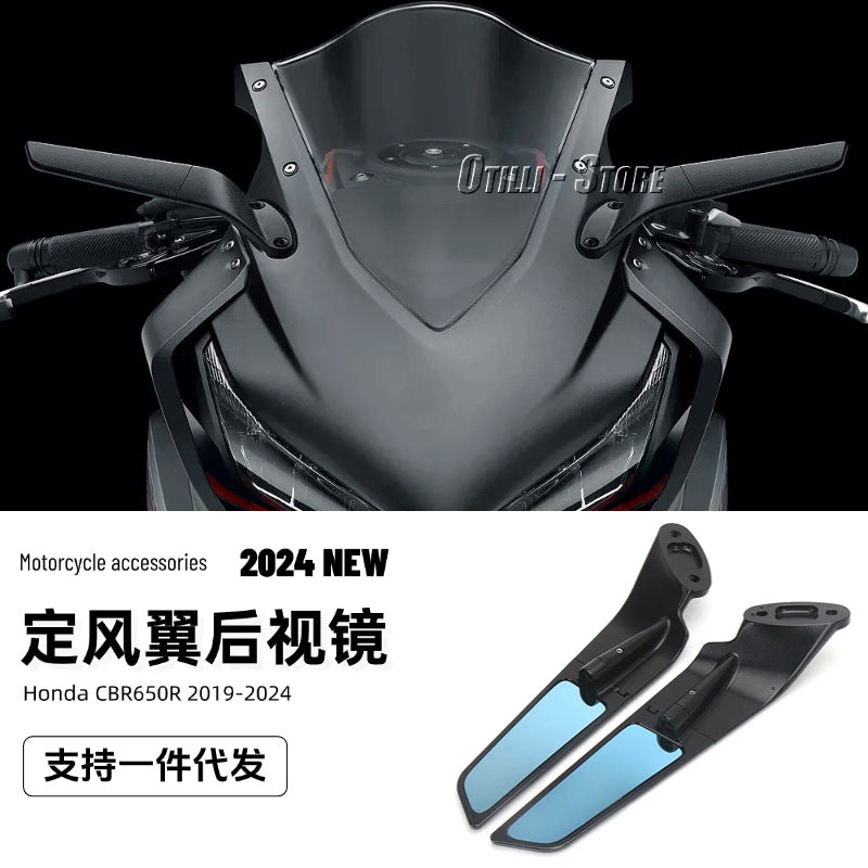 Winglet Rearview Mirrors Compatible with Honda CBR650 2024