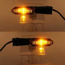 Front Rear LED Turn Signal Lights Compatible with Kawasaki Ninja 250 300 400 650 1000 Z400 Z900 Smoke Clear