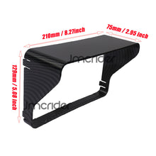 Dashboard Sun Visor Cover Compatible with Zontes 368G Instrument Screen Shade Protector
