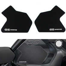 Motorcycle Fuel Tank Side Grip Pads Compatible with R1200GS / R1250GS Adventure – Anti-Slip Heat-Resistant Stickers Black