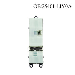 Power Window Switch 25401-1JY0A / 1JY0A, Compatible with Nissan, 2008-2010
