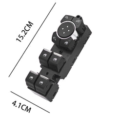 Power Window Switch M1BT-14540-DC / 14540DC, Compatible with Ford, Focus, 2019-2021