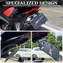 Short Tail License Plate Holder with LED Light Compatible with Aprilia RS660 RSV4