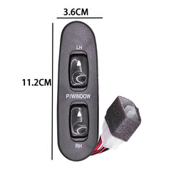 Automotive Switch 93691-43600 / 12H100, Compatible with Hyundai, 1993-2012
