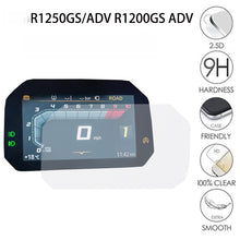 Tempered Glass Dashboard Screen Protector Compatible with BMW R1250GS F750GS F850GS F900R S1000RR S1000XR Clear