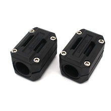Crash Bar Protection Blocks Compatible with BMW R1250GS R1200GS Adventure Universal 22mm 25mm 28mm Black