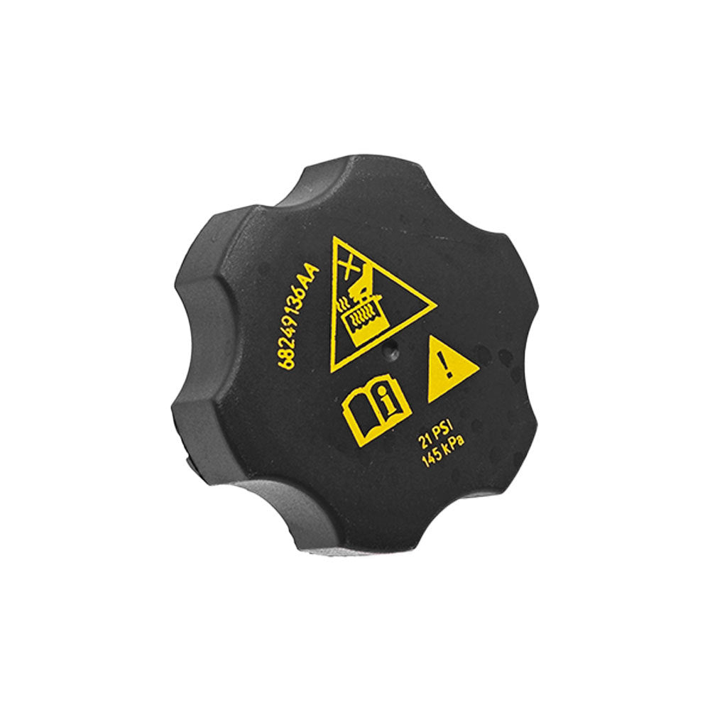 Coolant Expansion Tank Cap 68249136AA Compatible with Jeep Cherokee Dodge Chrysler Ram