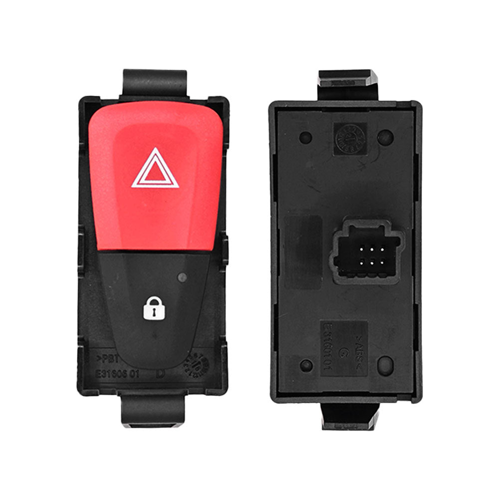 252100004R Hazard Warning Light Switch Compatible with Selected Renault Megane Scenic Fluence Models
