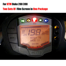 Dashboard Hydrogel Screen Protector Compatible with KTM DUKE200 2013-2017 & DUKE390 2013-2016 – Anti-Scratch Clear 2PCS