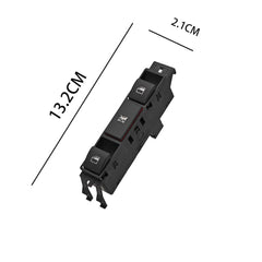 Power Window Switch 61316902184 / 02063E46, Compatible with BMW, 2002-2006
