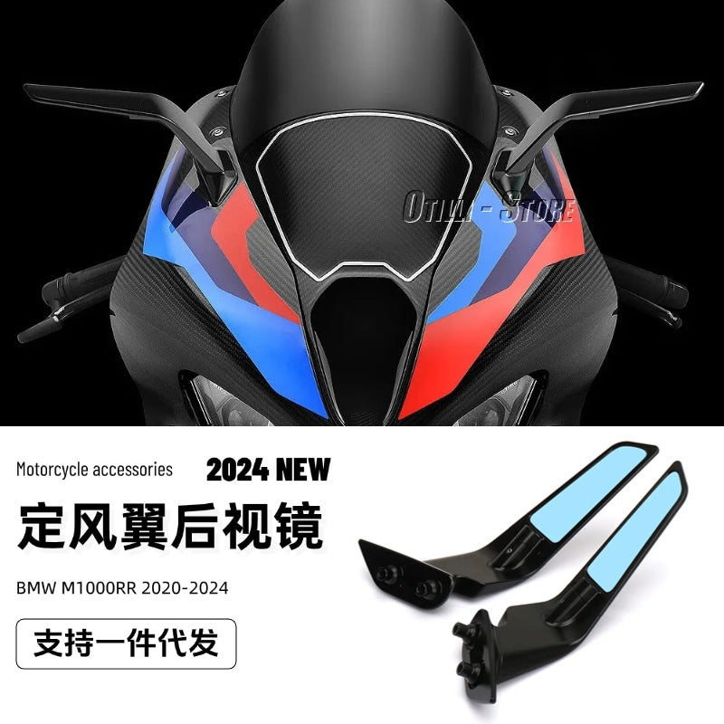 Winglet Rearview Mirrors Compatible with BMW M1000RR 2020-2024