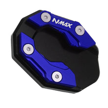 Side Stand Foot Enlarger Compatible with Yamaha NMAX155 2020-2022 CNC 6061 Aluminum Kickstand Extension Pad