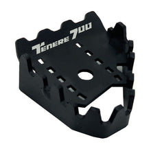 Rear Brake Pedal Enlarger Compatible with Yamaha Tenere 700 T7 XTZ700 2019-2021 Aluminum Black
