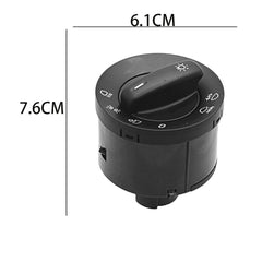 Headlight Switch 1K0941431N / 1K0941431N03, Compatible with Volkswagen, Golf, Passat