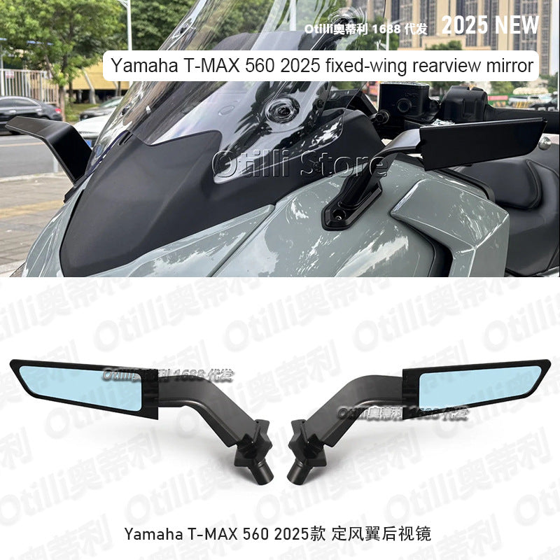 Winglet Rearview Mirrors Compatible with Yamaha T-MAX 560 2025