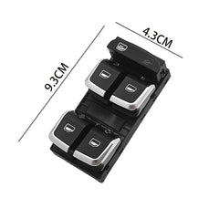 Automotive Switch 8K0959851F / 8K0959851FB9, Compatible with Volkswagen, Audi