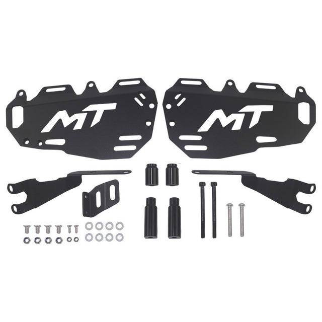 Side Luggage Rack Tactical Panel Compatible with CFMOTO 450MT Aluminum Alloy Pannier Bag Support Bracket