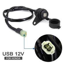USB Charger Power Socket Compatible with Honda CB400X 12V