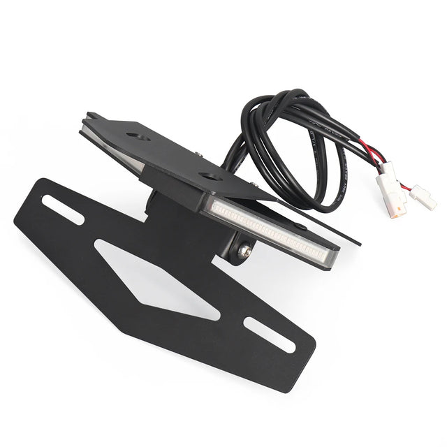 Short Tail License Plate Holder with LED Light Compatible with Ducati Supersport 950/939 Monster 821/797