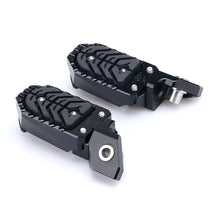 Footboard Pedal Pads Compatible with BMW R1200GS 2016-2019 Aluminum