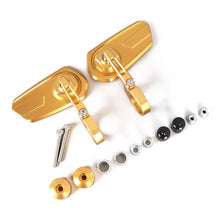 Rearview Mirror Set Compatible with Vespa GTS300/GTV/Sprint/Primavera150 Aluminum
