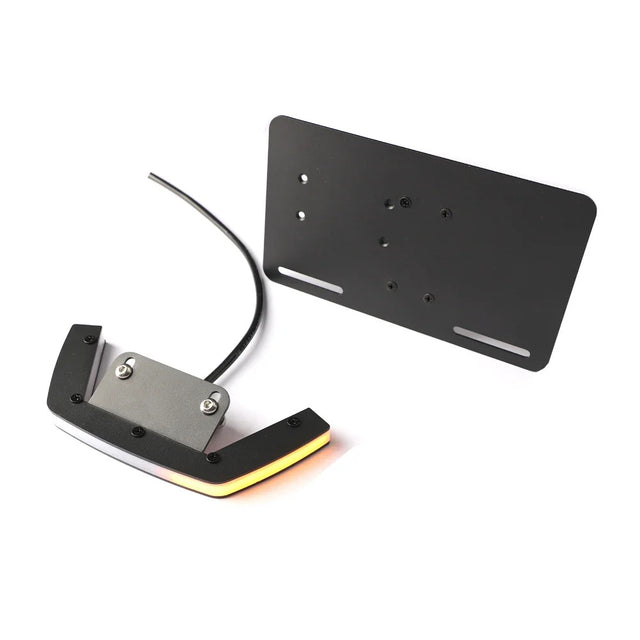 Short Tail License Plate Holder with LED Light Compatible with Harley-Davidson RH1250S 2021-2025