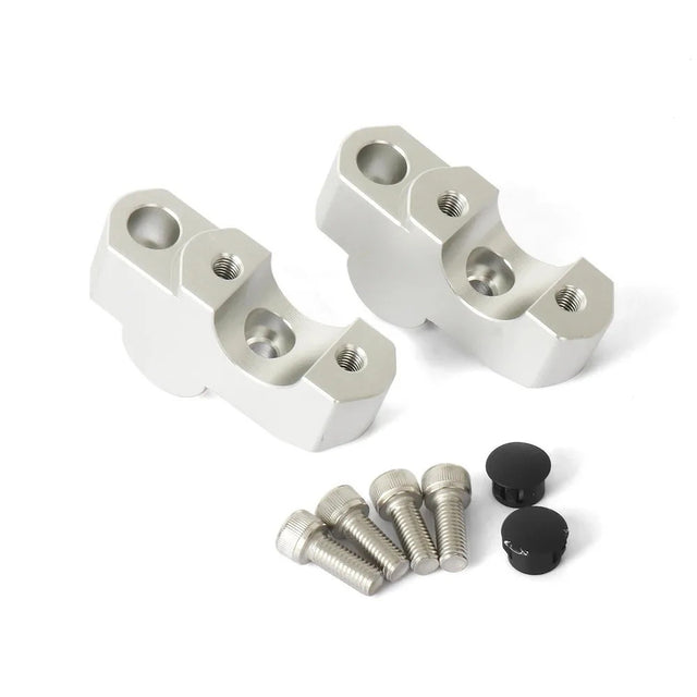 Handlebar Riser Clamp Compatible with Triumph Street Triple 765R RS Aluminum