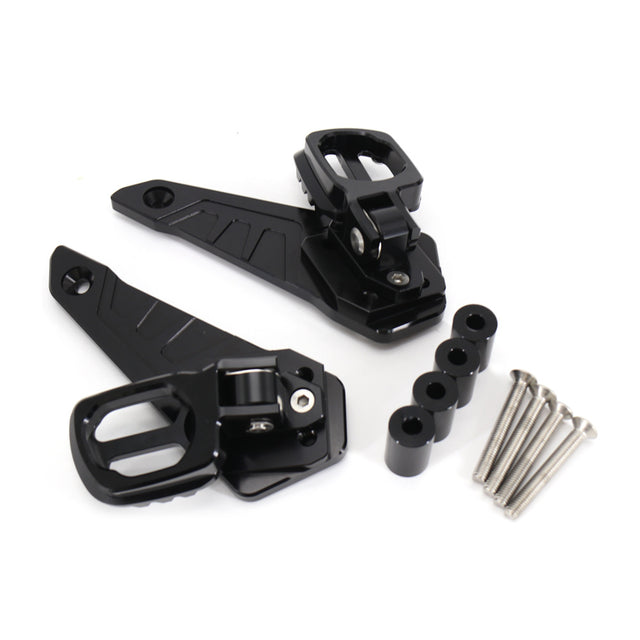 Passenger Foot Peg Lowering Kit Compatible with Honda X-ADV750 Aluminum