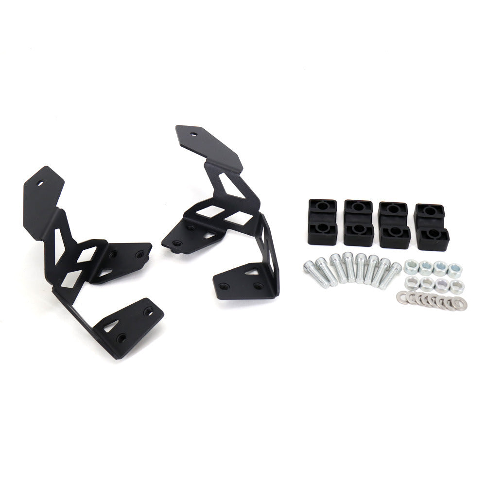 Auxiliary Fog Light Mount Brackets Compatible with Kawasaki Versys650 2014-2023