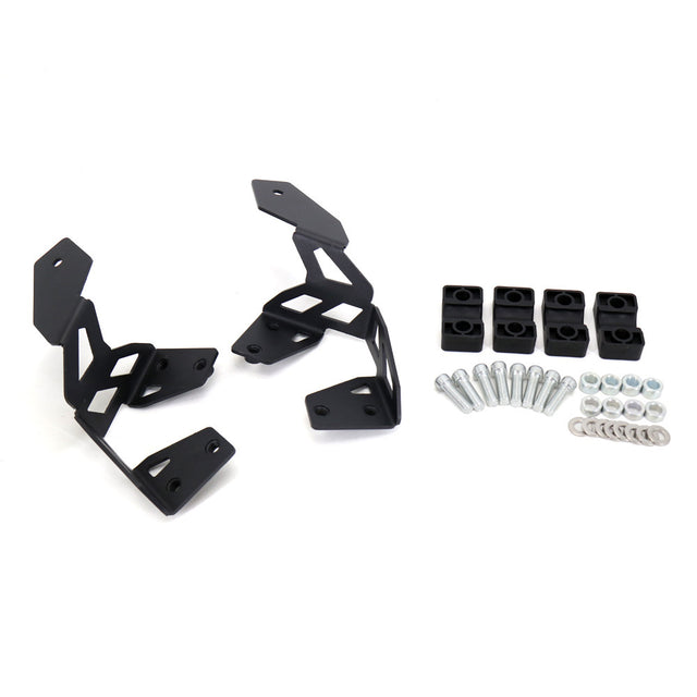Auxiliary Fog Light Mount Brackets Compatible with Kawasaki Versys650 2014-2023