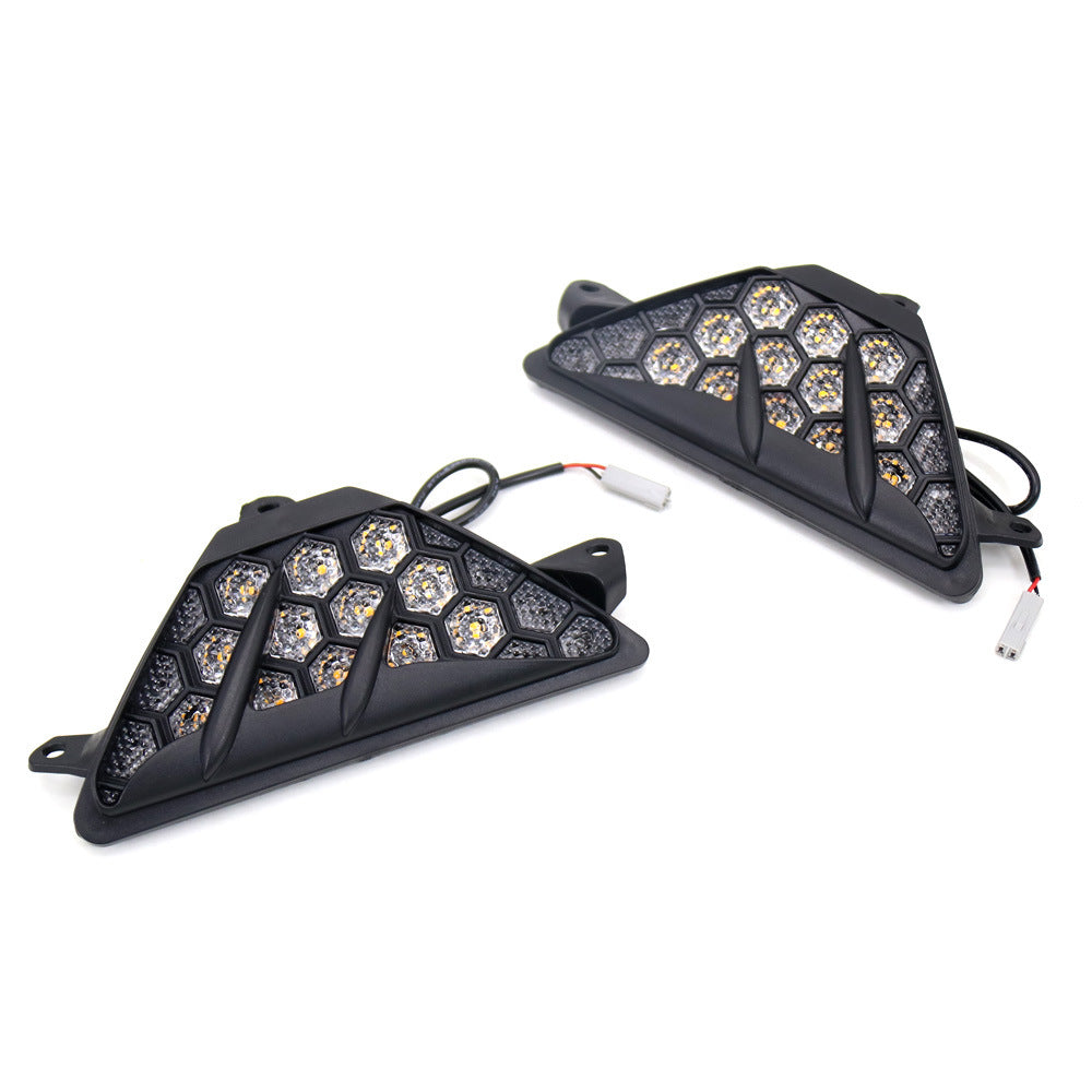 Front Rear LED Turn Signal Lights Compatible with Kawasaki Ninja