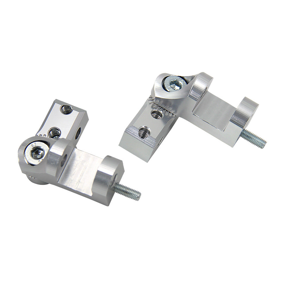 Passenger Foot Peg Lowering Kit Compatible with Kawasaki ZZR Zephyr Versys GTR ER6