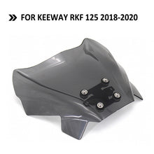 Front Windshield Windscreen Deflector Compatible with Keeway RKF 125 2018-2020 Motorcycle Wind Shield