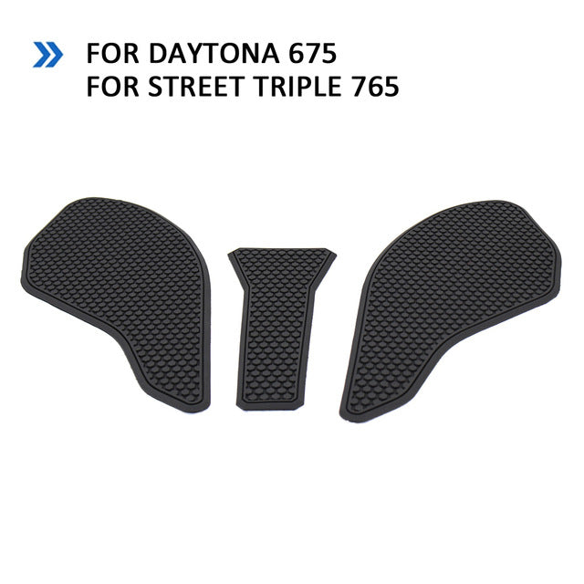 Fuel Tank Side Knee Grip Pads Compatible with Triumph Street Triple 765 R/RS