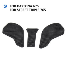 Fuel Tank Side Knee Grip Pads Compatible with Triumph Street Triple 765 R/RS