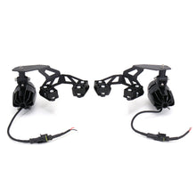 Auxiliary Fog Light Mount Brackets Compatible with Kawasaki Versys650 2014-2023