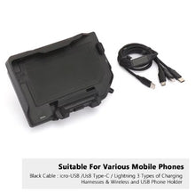 Wireless Charging Phone Navigation Mount Compatible with BMW R1250RT R1200RT