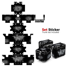 Reflective Fairing Decal Stickers Compatible with BMW R1200GS R1250GS Adventure Aluminum